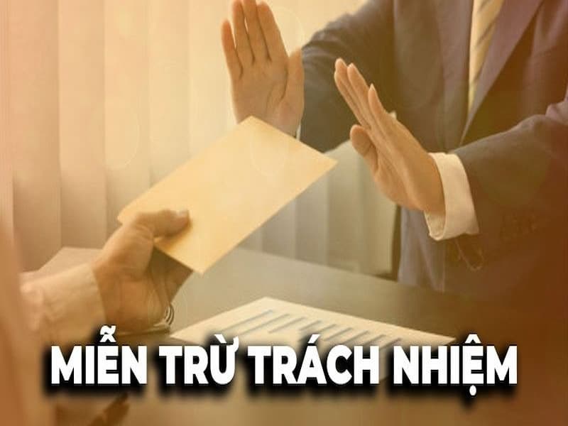 Các trường hợp nhà cái BET88 miễn trừ trách nhiệm